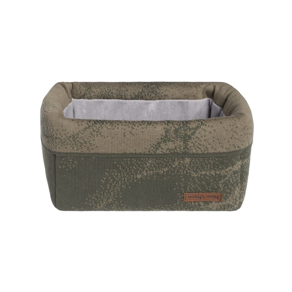Baby's Only Aufbewahrungskorb Marble, Khaki Olive