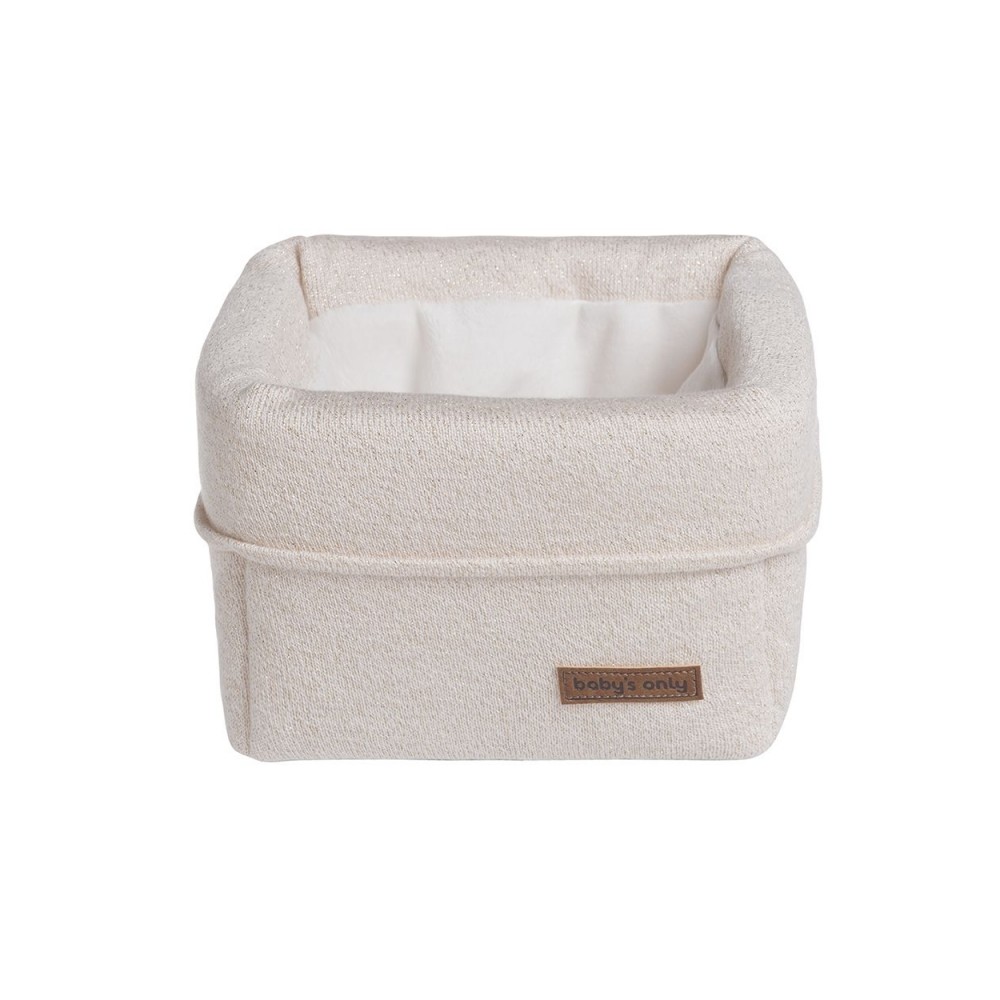 Babys Only Aufbewahrungskorb Sparkle, Elfenbein meliert