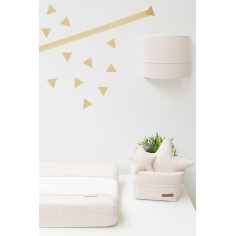 Baby's Only Aufbewahrungskorb Sparkle, Gold Mint meliert