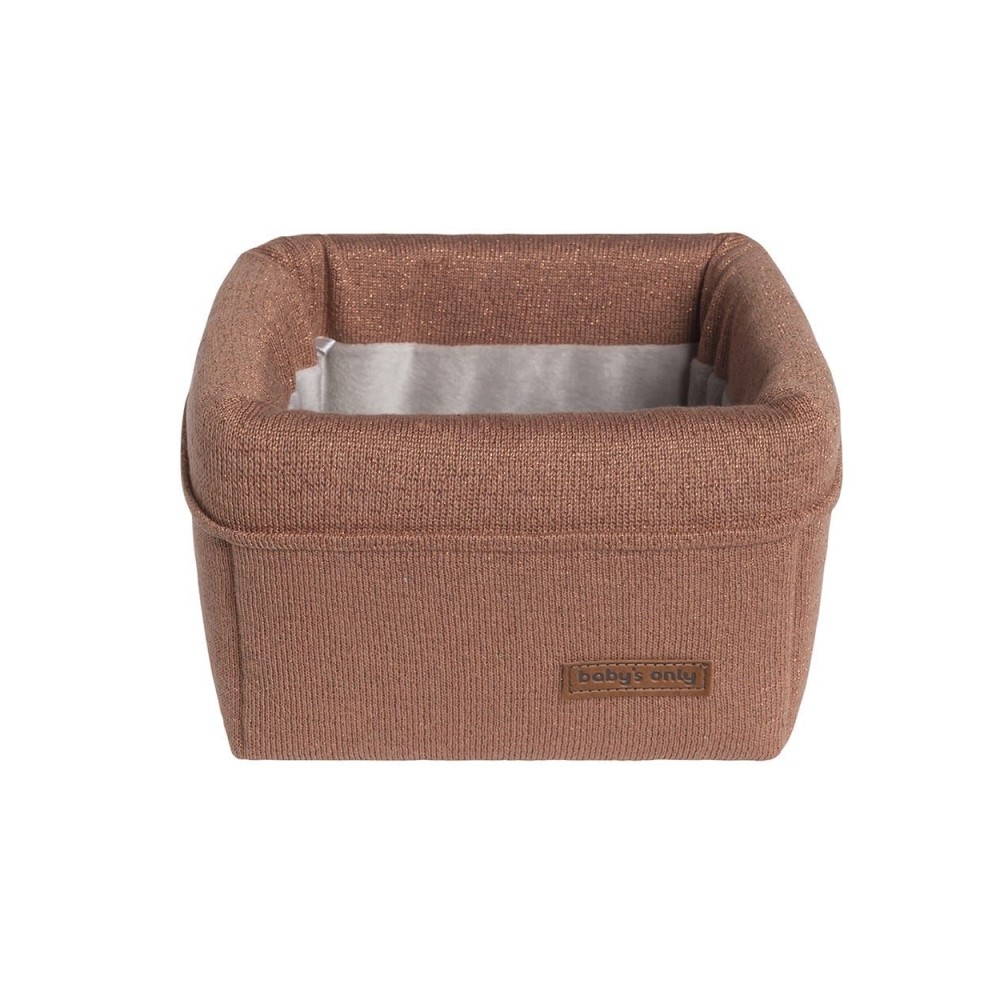 Baby's Only Aufbewahrungskorb Sparkle, Kupfer Honig meliert