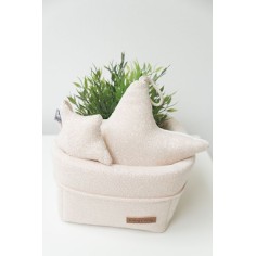 Baby's Only Aufbewahrungskorb Sparkle, Silber Grau meliert