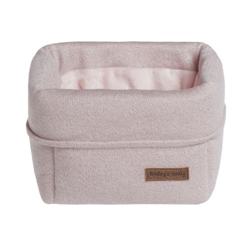 Babys Only Aufbewahrungskorb Sparkle, Silber Rosa meliert