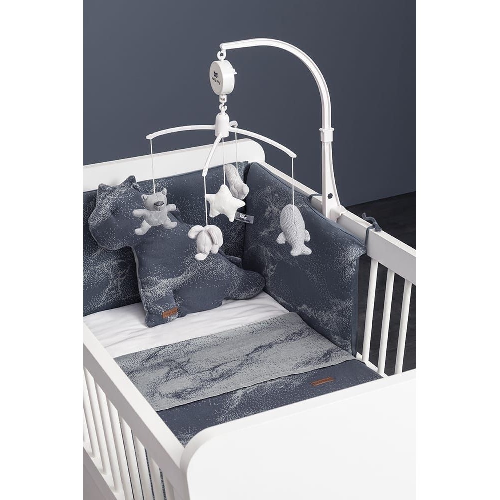 Baby's Only Bettnestchen Marble, Altrosa Rosa