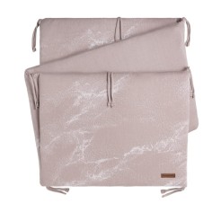 Baby's Only Bettnestchen Marble, Altrosa Rosa