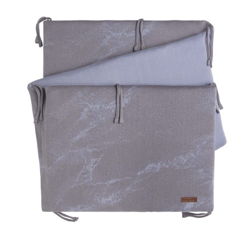 Baby's Only Bettnestchen Marble, Cool Grey Lila