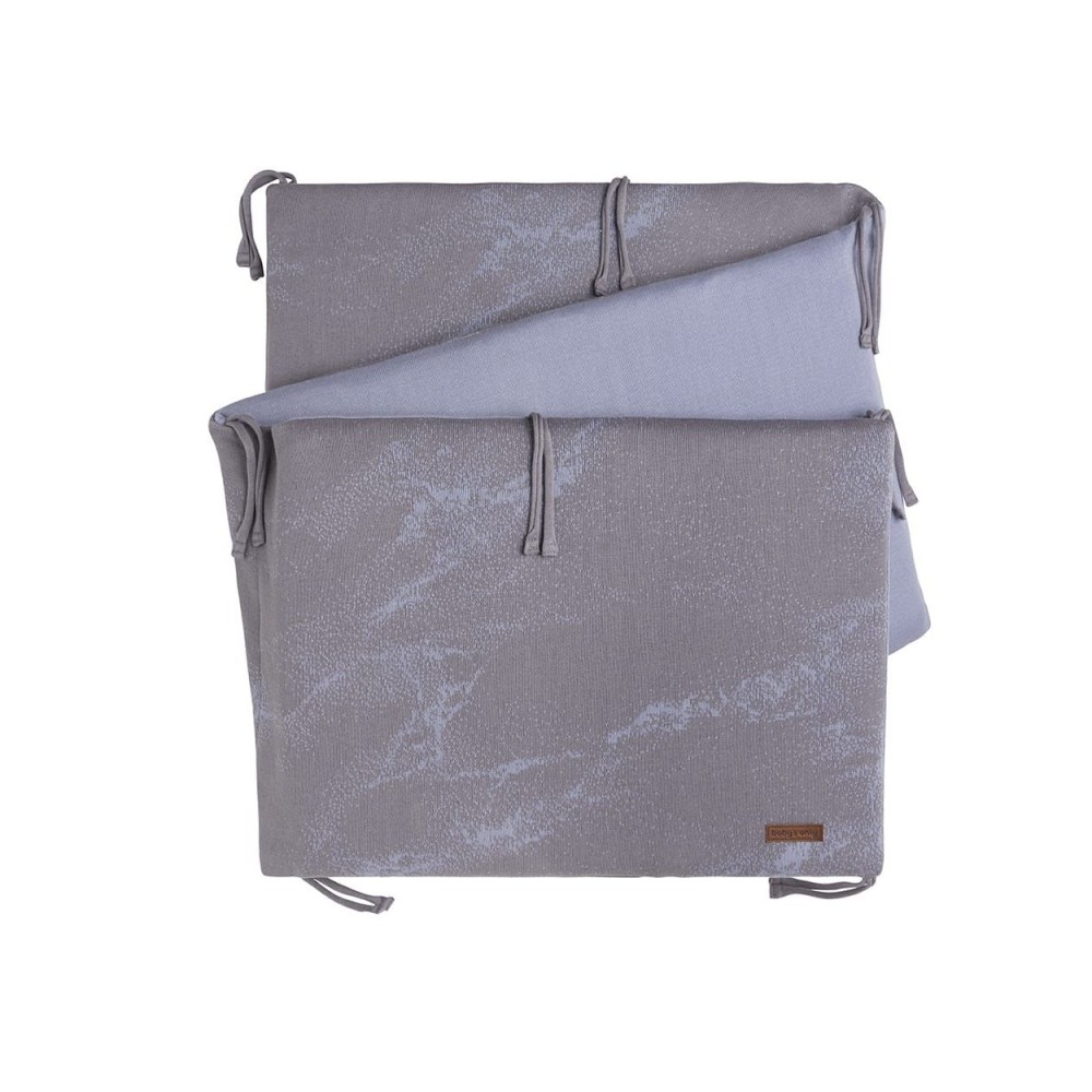 Baby's Only Bettnestchen Marble, Cool Grey Lila
