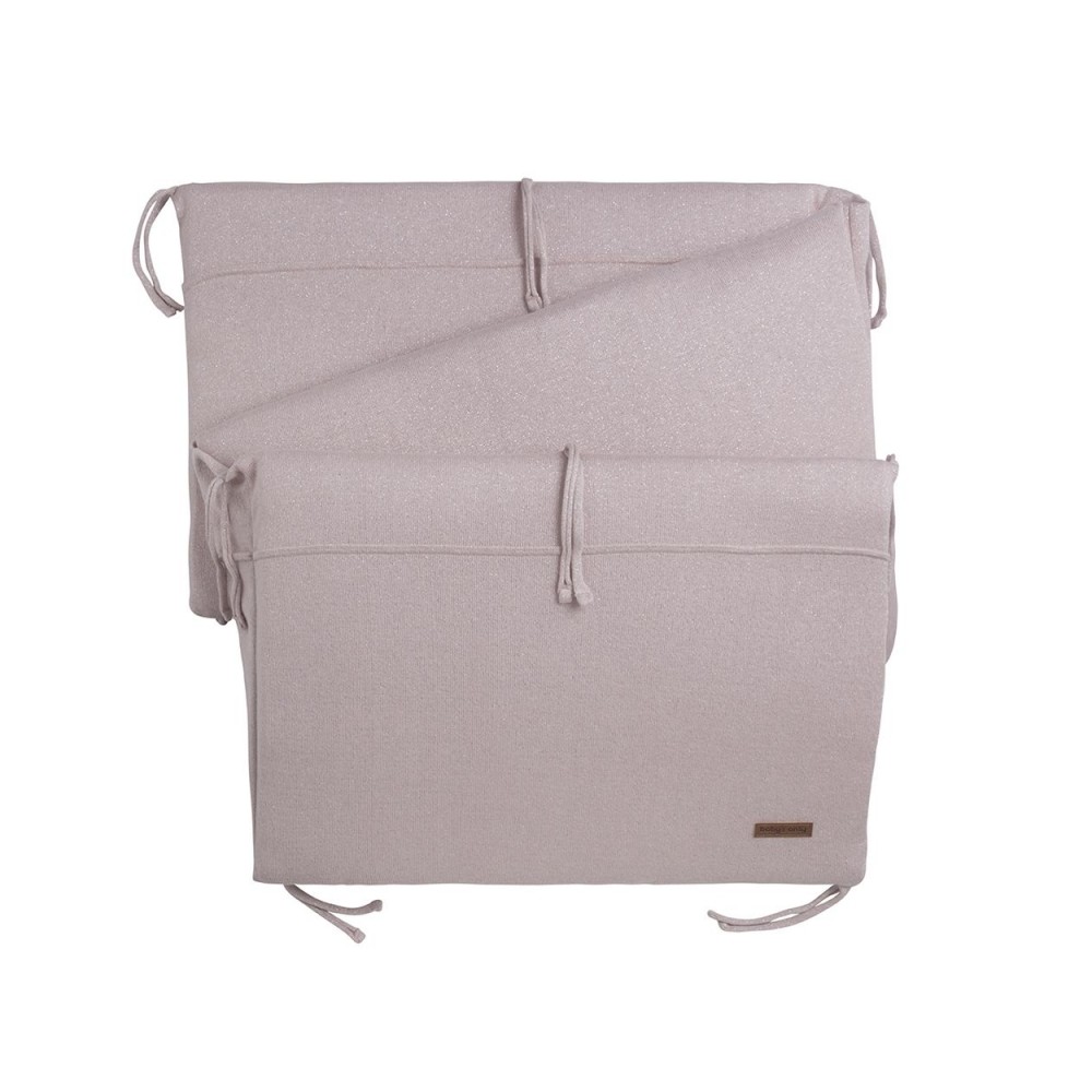 Baby's Only Bettnestchen Sparkle, Silber Rosa meliert