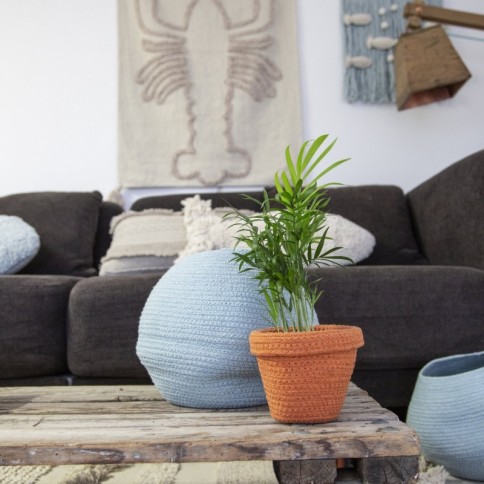 Aufbewahrungskorb Bola Ash Aqua