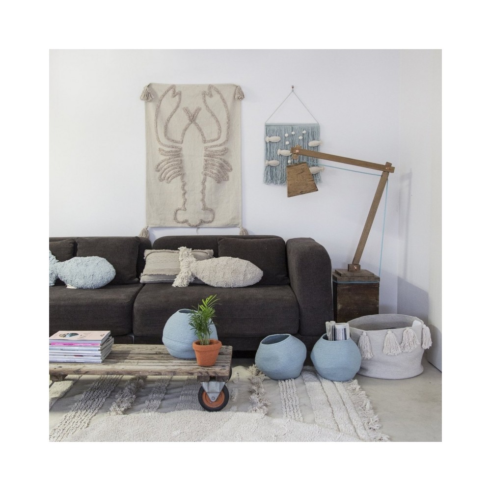 Aufbewahrungskorb Bola Ash Aqua