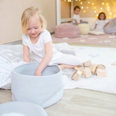 Aufbewahrungskorb Candy Box Light Blue, gross