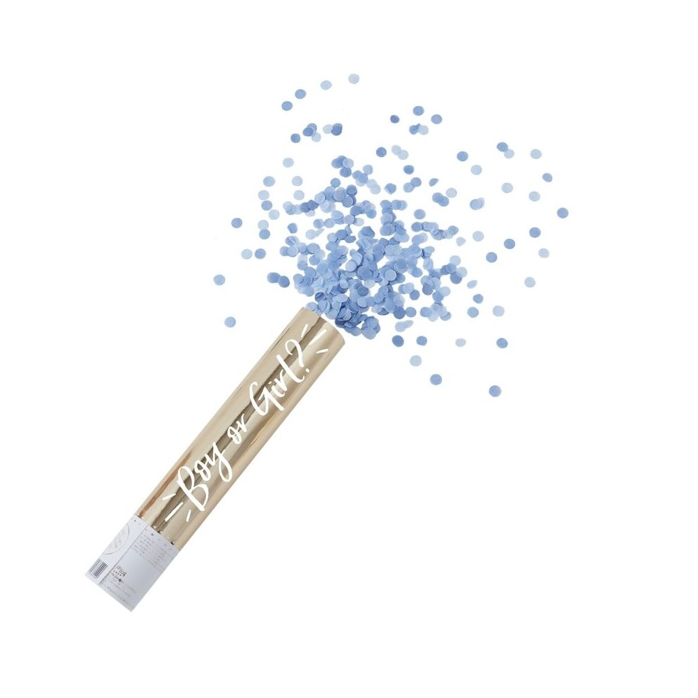 Gender Reveal Konfetti Kanone, Baby Boy