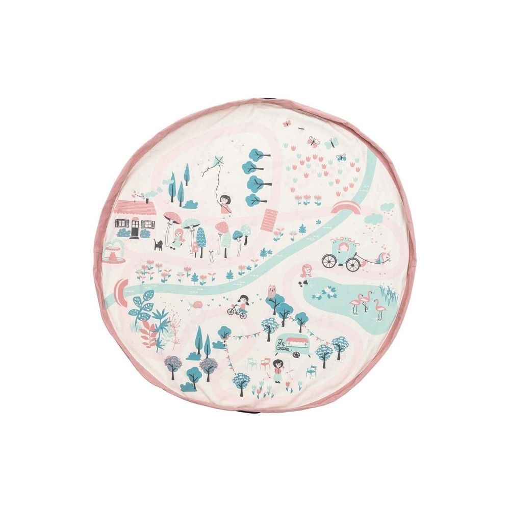 Sac de jouet, promenade dans un parc