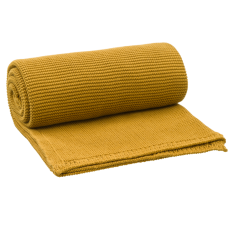 Fresk gestrickte Decke 80x100 - Mustard