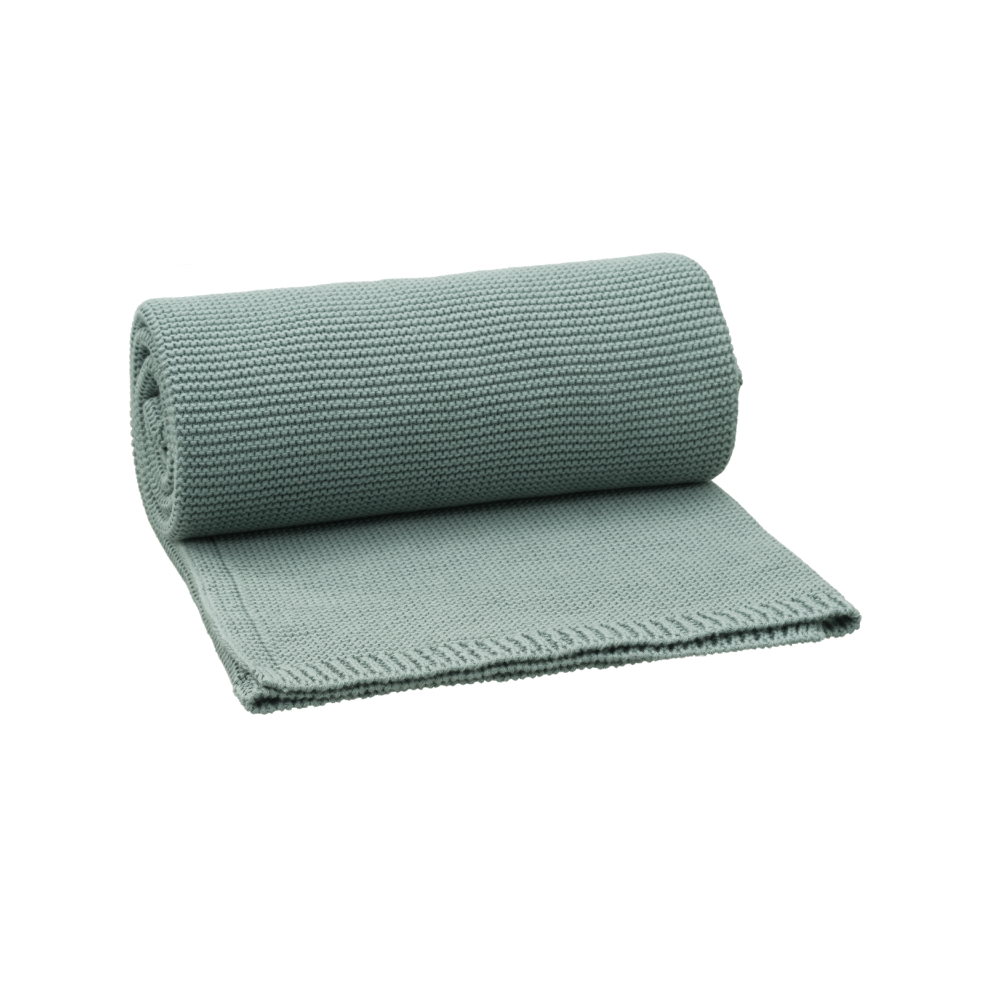 Fresk gestrickte Decke 80x100 - Chinoise Green