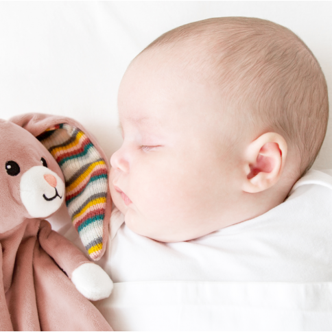 Tissu câlin avec module sonore, Bunny Becky