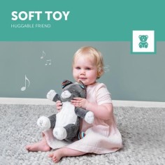 applaudir jouet câlin avec chant, chloé le chat