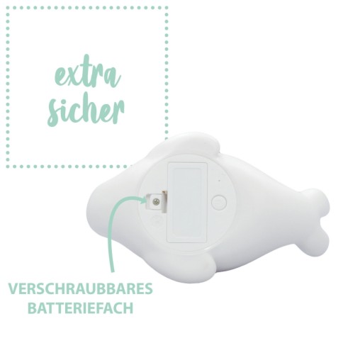 lumilu Lazy Friends Nachtlicht, Seal