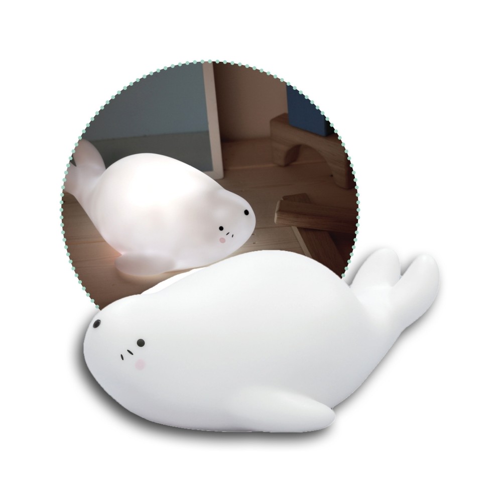 lumilu Lazy Friends Nachtlicht, Seal