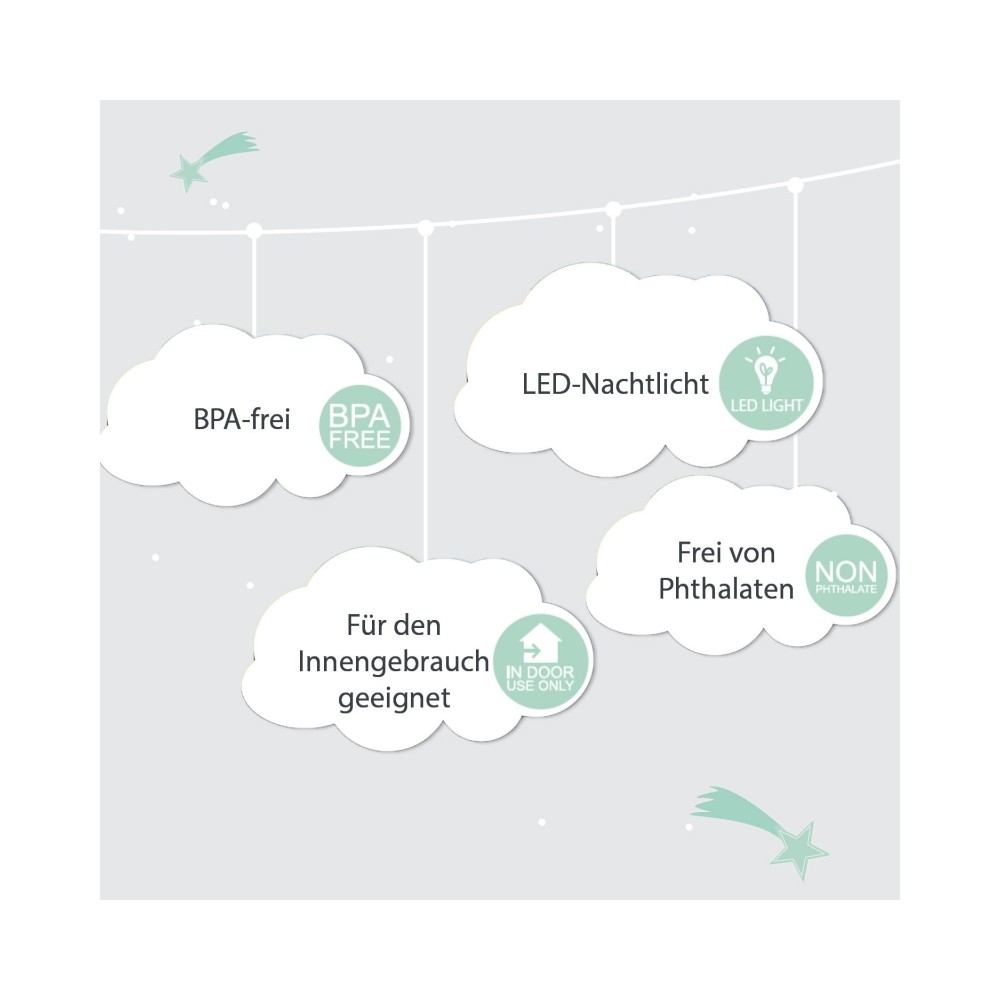 lumilu Sweet Dreams Nachtlicht, Rocket