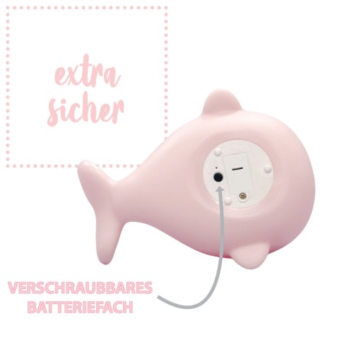 lumilu Sea Life Nachtlicht, Narwhale