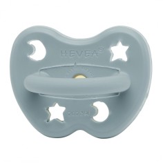 Naturkautschuk Schnuller 2er Pack, Winter Sky Blue, kiefergerecht
