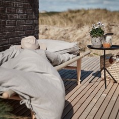 Cocoon Bettwäsche 100% organische Baumwolle, 140x200 & 60x63 cm, Wallaby Brown