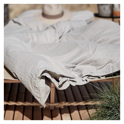 Cocoon Bettwäsche 100% organische Baumwolle, 140x200 & 60x63 cm, Wallaby Brown