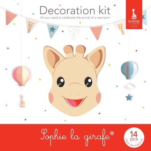 Dekoration-Set, Sophie la girafe