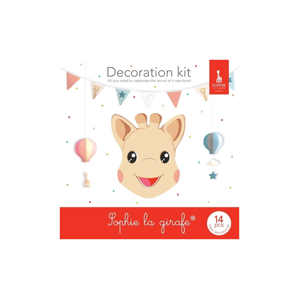 Dekoration-Set, Sophie la girafe