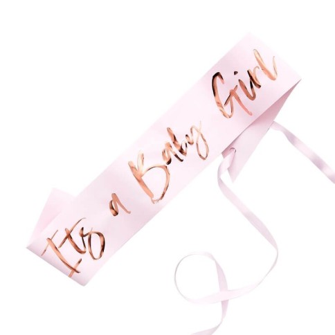 Gender Reveal "Its a Girl" Banner