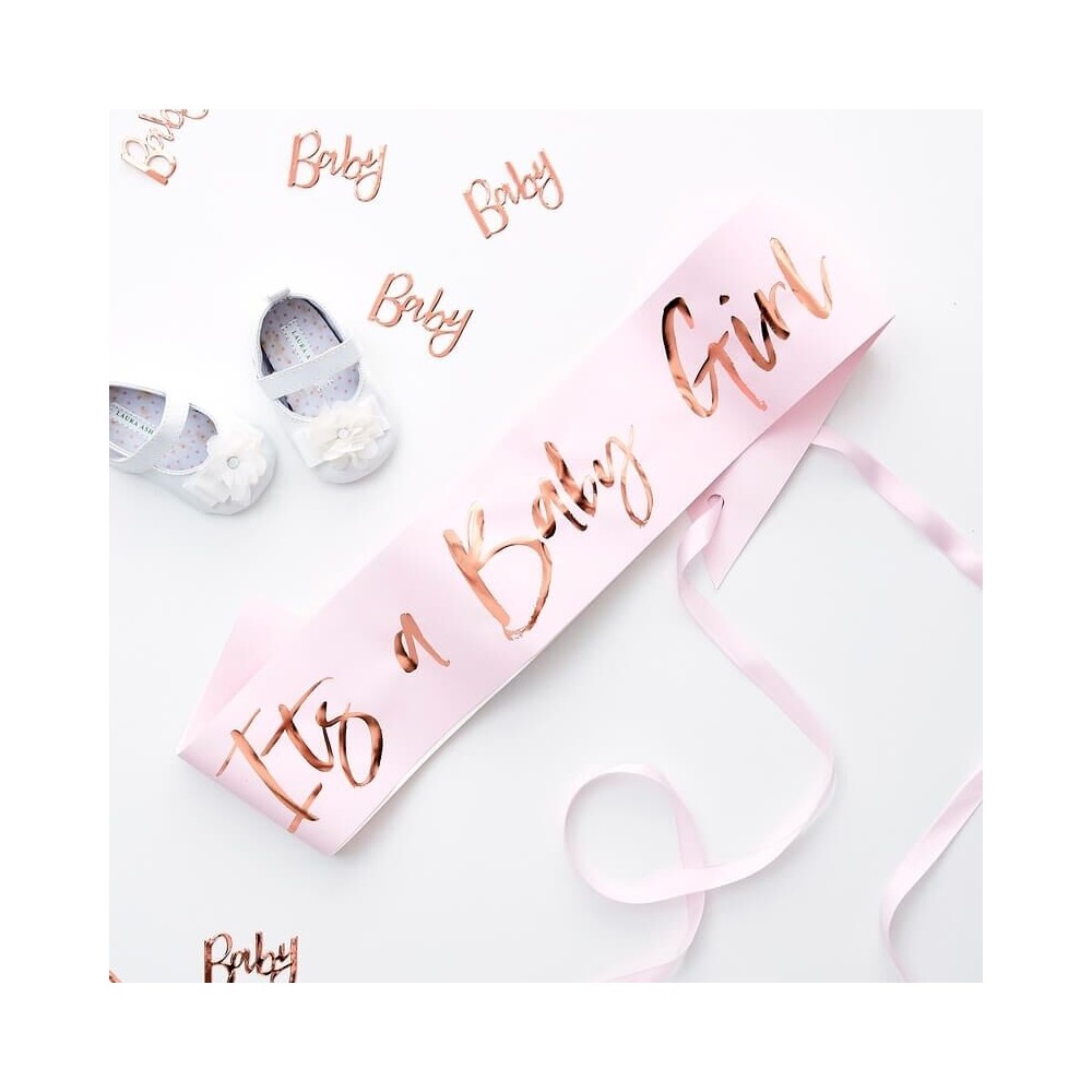Gender Reveal "Its a Girl" Banner