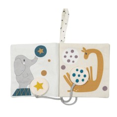 Snoozebaby Aktivitätenstoffbuch, Whose Trail?