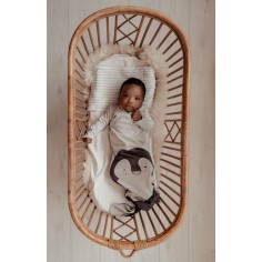Snoozebaby Schlafbody Cocon, 3-6 Mon., TOG 1.0 - Melange Pinguin