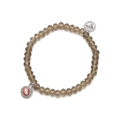 Bracelet, sable / rose