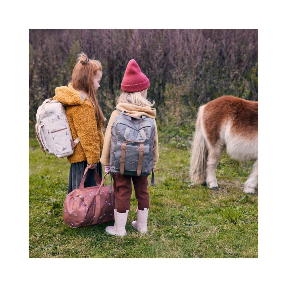 Fresk grosse Wochenende-Tasche, Löwe