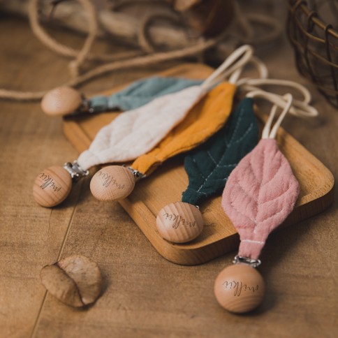 Schnullerkette Leaf