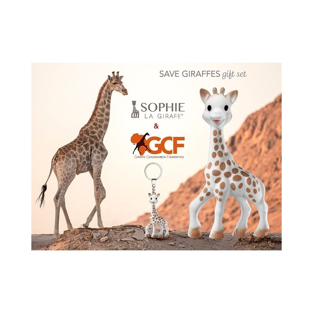 Sophie la girafe Sonderedition - Schützt die Giraffen (inkl. Schlüsselanhänger)