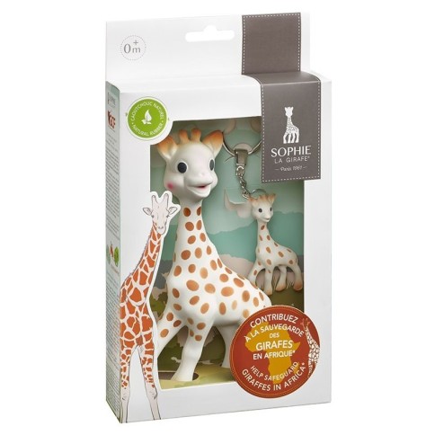 Sophie la girafe Sonderedition - Schützt die Giraffen (inkl. Schlüsselanhänger)