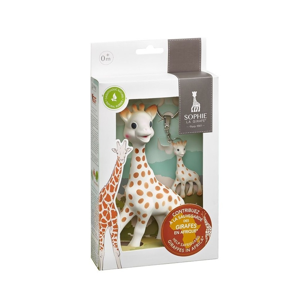 Sophie la girafe Sonderedition - Schützt die Giraffen (inkl. Schlüsselanhänger)