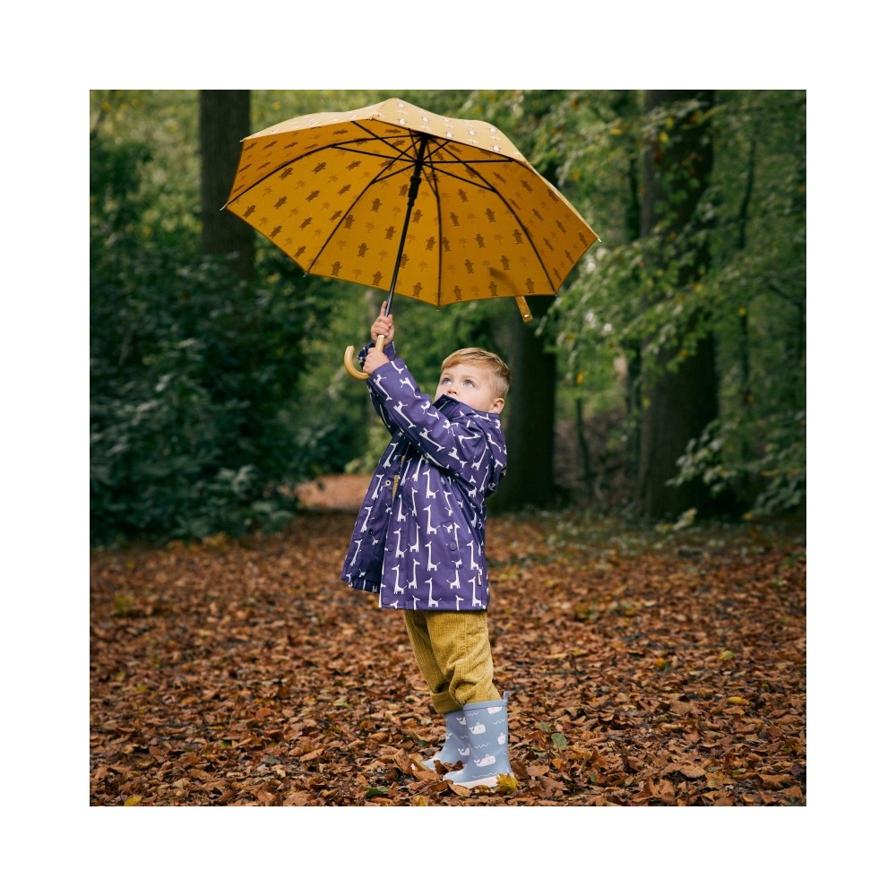 Fresk Kinder Regenschirm, Indigo Dots