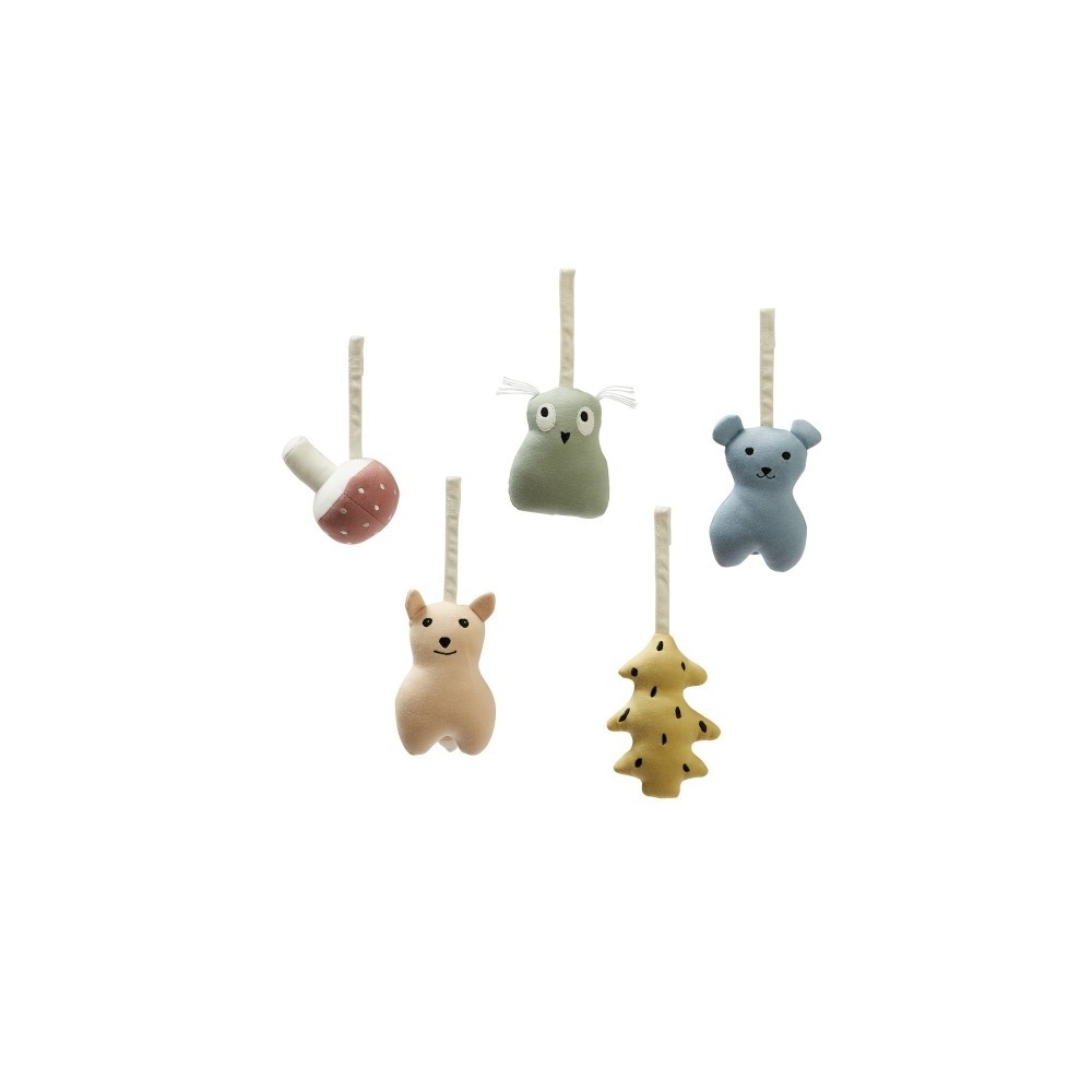 Animaux de la forêt d'arche de jeu d'arche de jeu (5 parties)