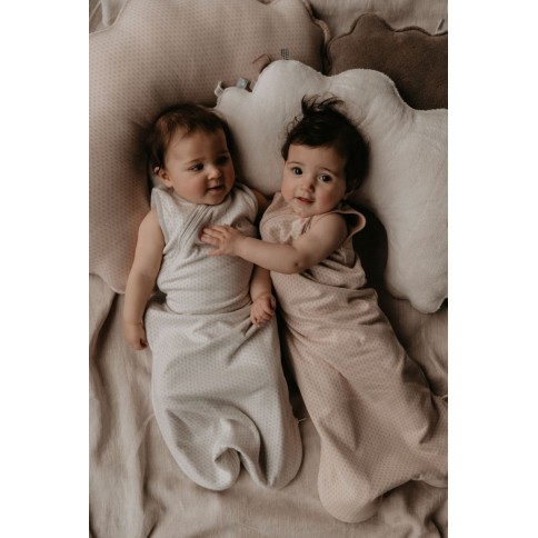 Snoozebaby Schlafsack aus Bio-Baumwolle, Milky Rust (9-24 Monate)