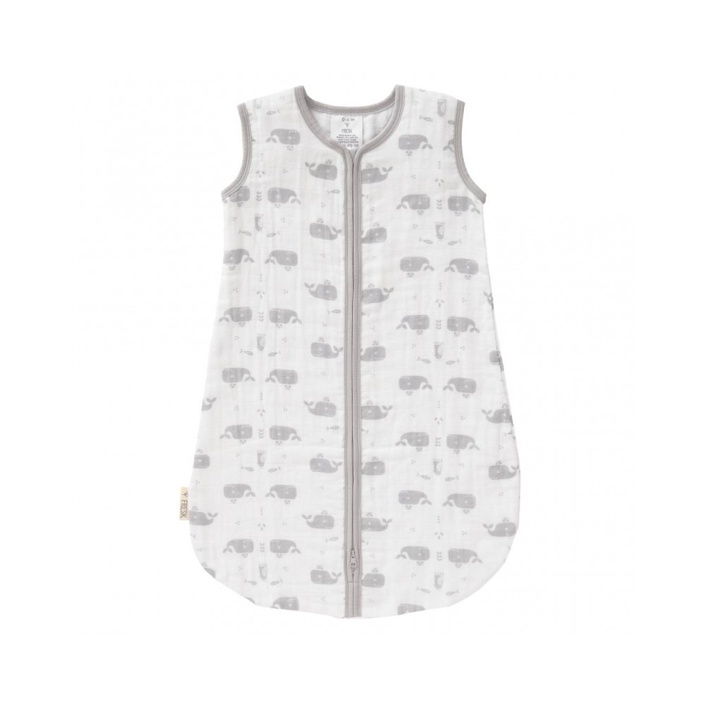 Muslin Schlafsack (TOG 1.0), Walfisch (18-36M)