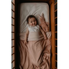 Snoozebaby Ultra-Soft Decke 75 x 100 cm, Milky Rust