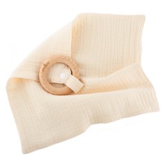 Beissring mit Nuschi, Off-White