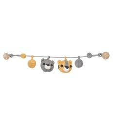 Franck & Fischer Kinderwagenkette Hugo, grau