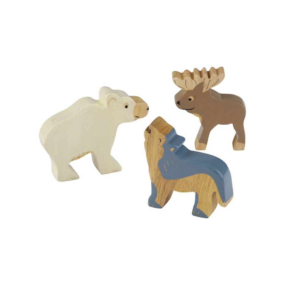 Hevea Holztiere, Arktis Set