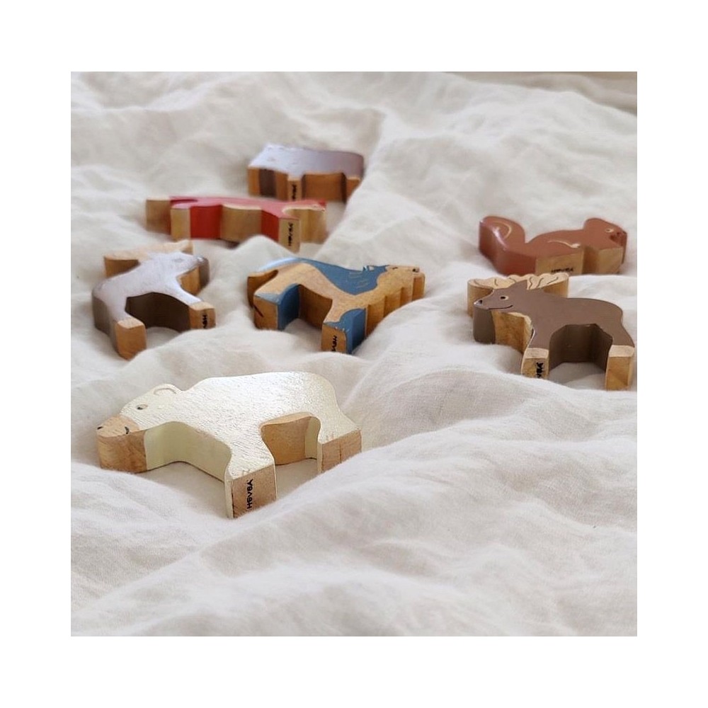 Hevea Holztiere, Arktis Set