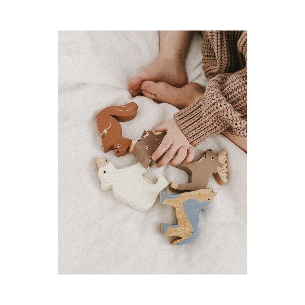 Hevea Holztiere, Arktis Set