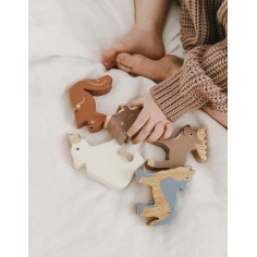 Hevea Holztiere, Arktis Set